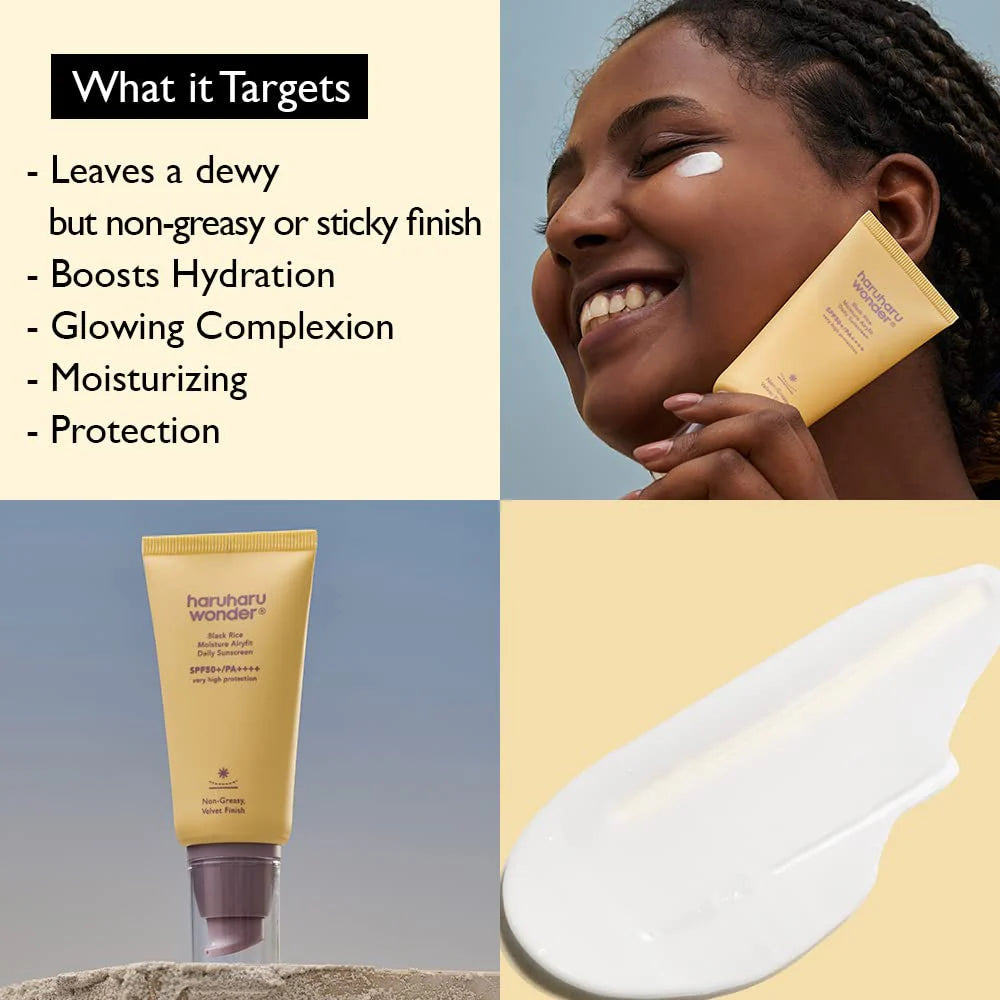 BLACK RICE MOISTURE AIRYFIT SUNSCREEN