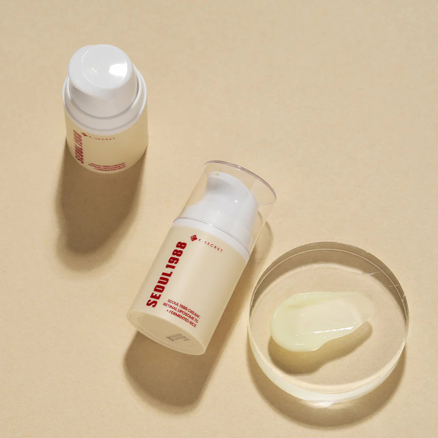 KSECRET SEOUL 1988 CREAM : RETINAL LIPOSOME 1% + FERMENTED RICE