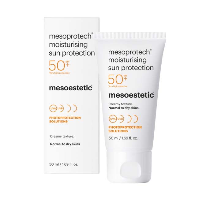 Mesoprotech moisturising sun protection 50+