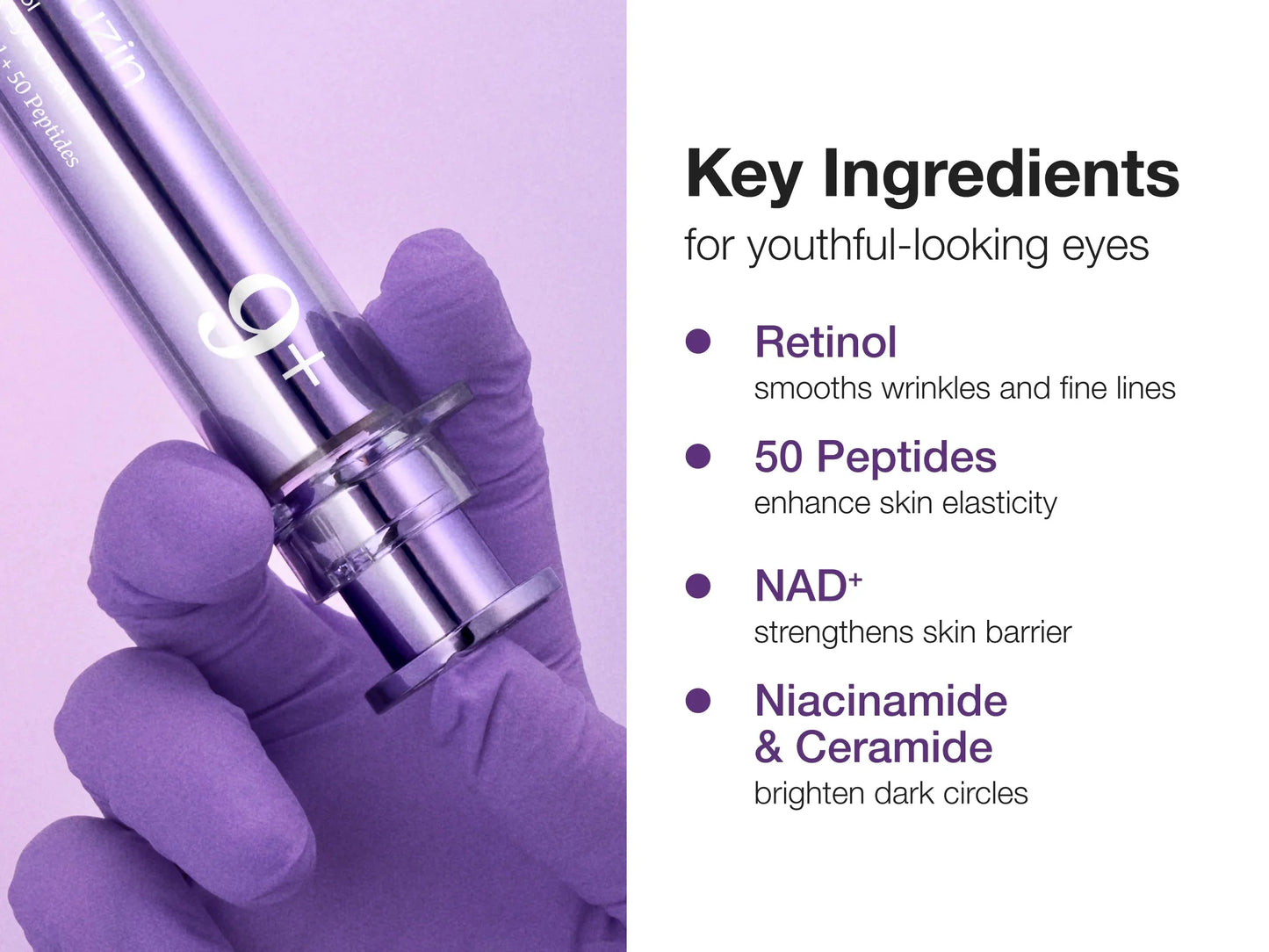 NUMBUZIN NO.9 NAD RETINOL VOLUMETOX EYE CREAM