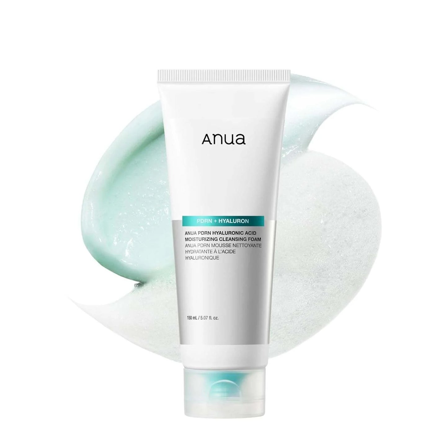 Anua PDRN Hyaluronic Acid Moisturizing Cleansing Foam