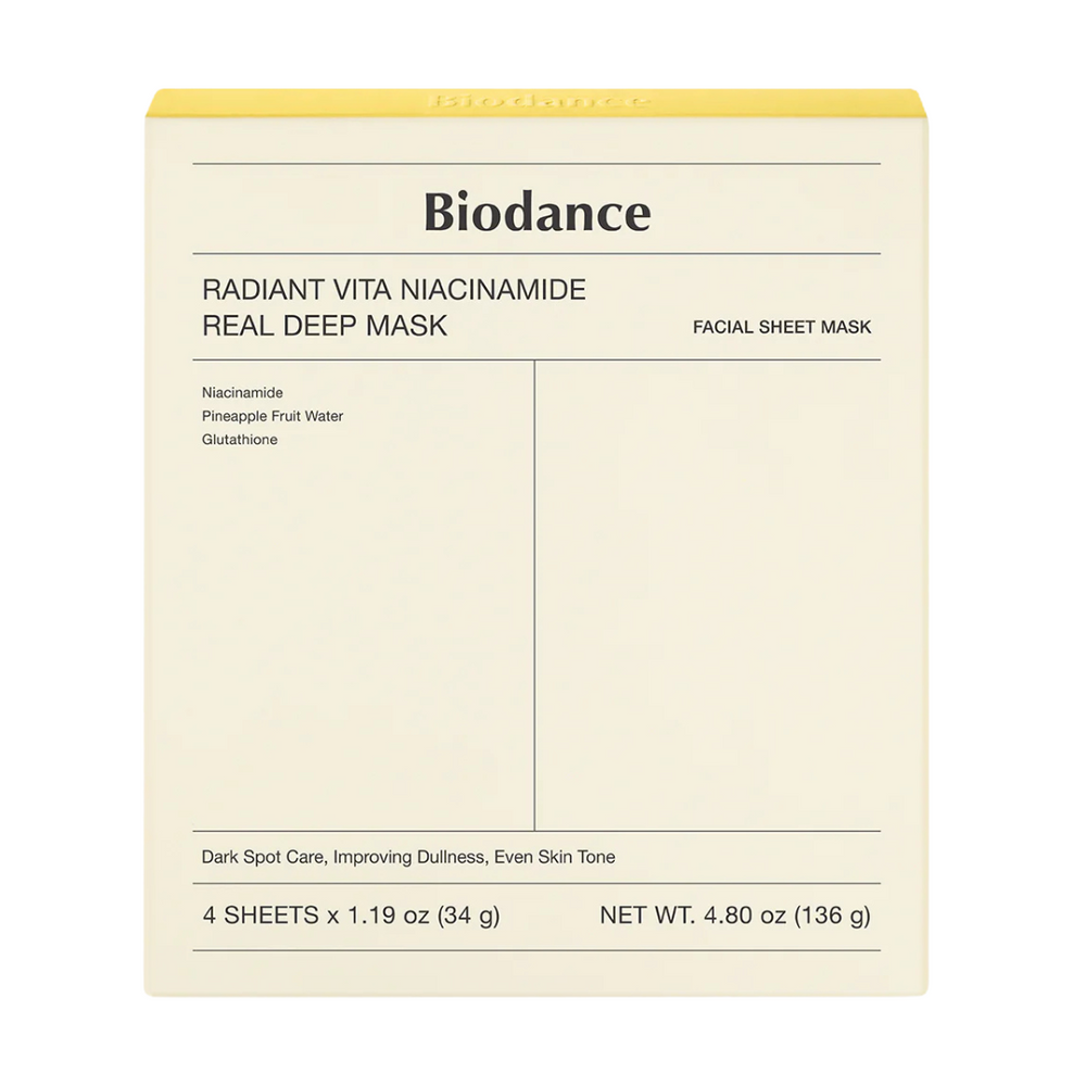 BIODANCE RADIANT VITA NIACINAMIDE REAL DEEP MASK