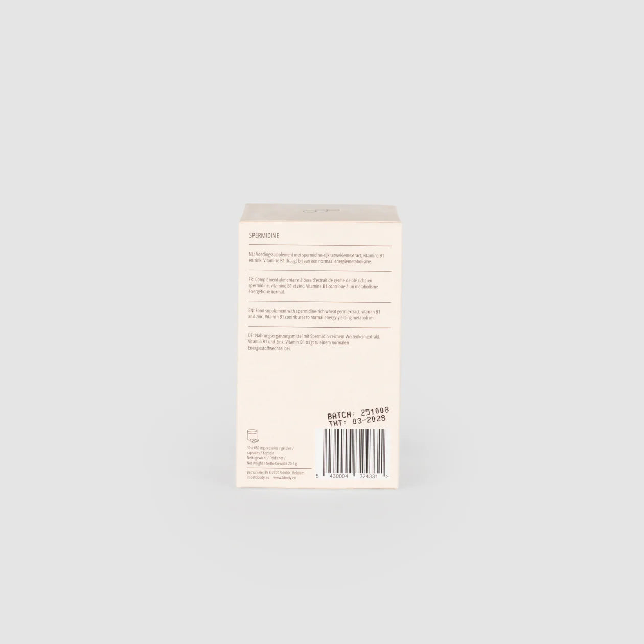 BBODY SPERMIDINE