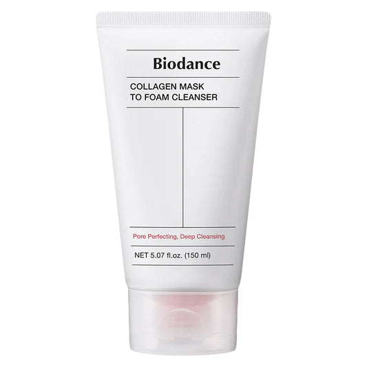 Biodance Collagen Mask To Foam Cleanser