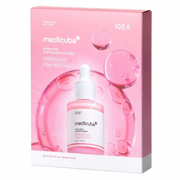 Medicube – PDRN Pink Peptide Serum Mask