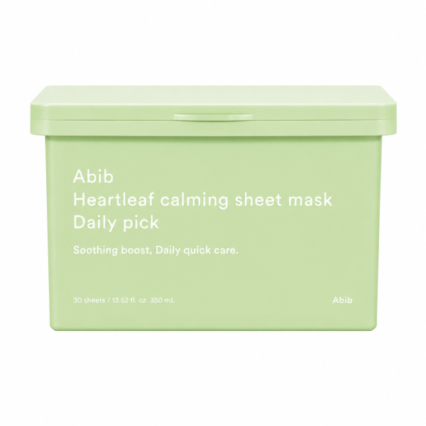 Heartleaf Calming Sheet Mask Daily Pick