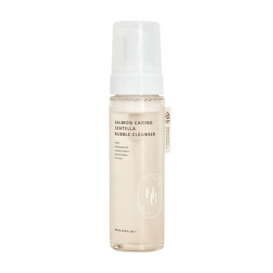 HEVEBLUE SALMON CARING CENTELLA BUBBLE CLEANSER