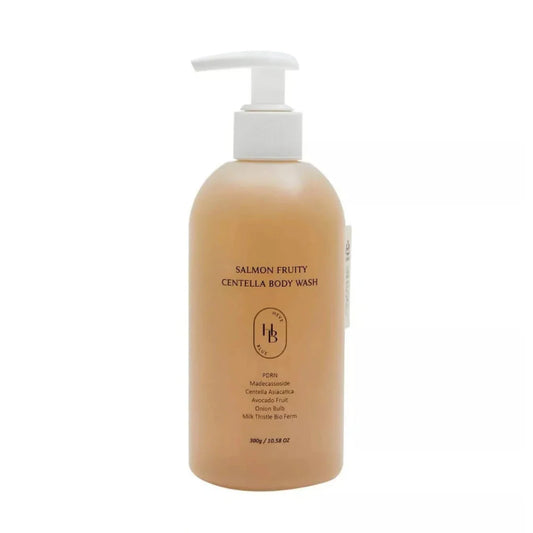 HEVEBLUE SALMON FRUITY CENTELLA BODY WASH