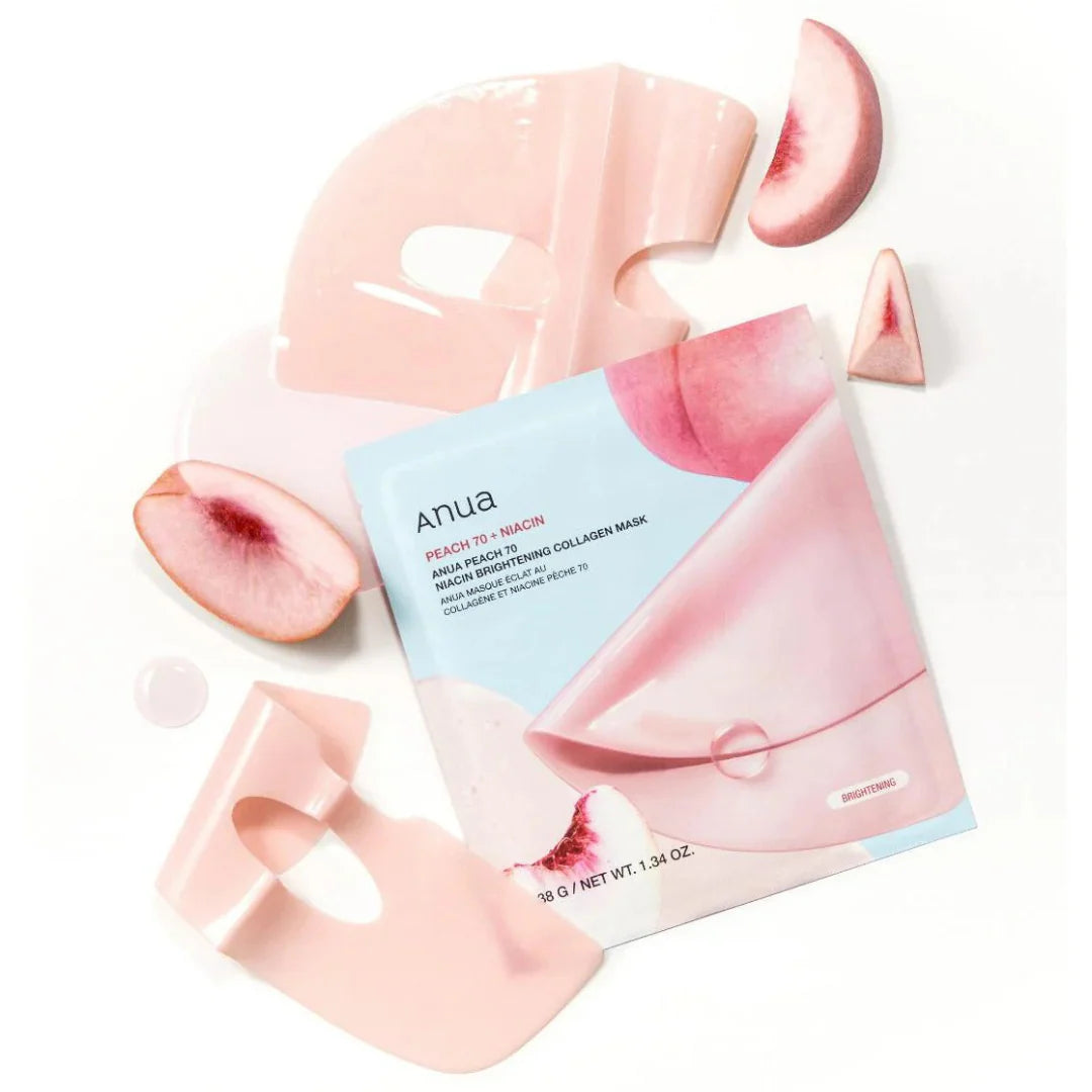 ANUA PEACH 70 NIACIN BRIGHTENING COLLAGEN MASK