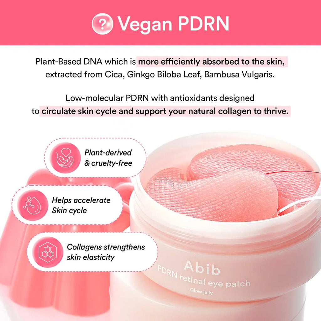 PDRN RETINAL EYE PATCH GLOW JELLY