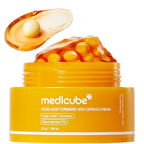 Kojic acid tumeric vita capsule cream