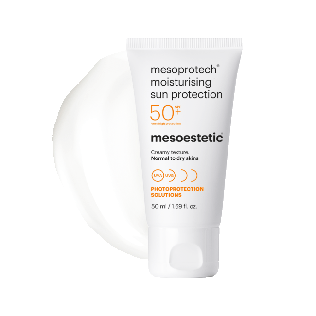 Mesoprotech moisturising sun protection 50+