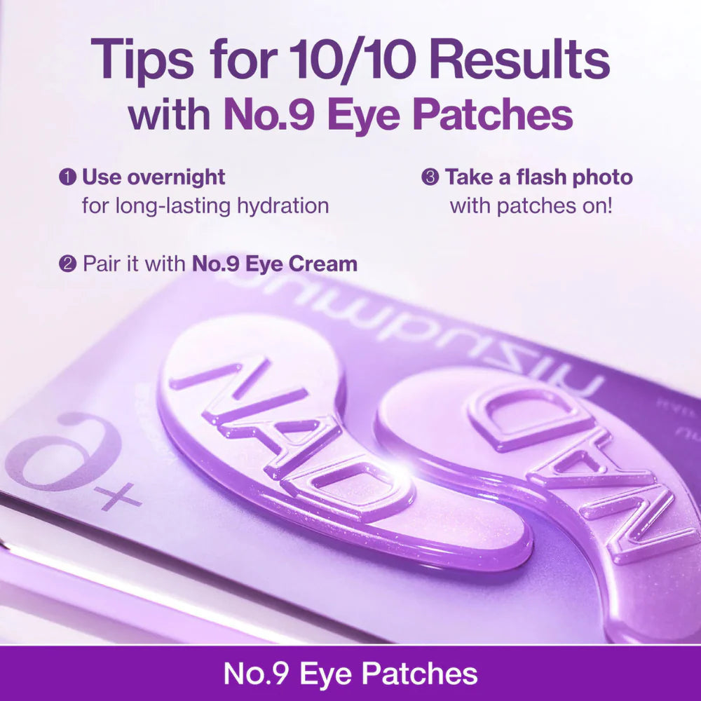 NO.9 NAD+ COLLAGEN UNDER EYE PATCHES