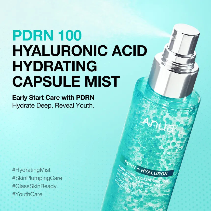 ANUA - PDRN Hyaluronic Acid Hydrating Capsule Mist