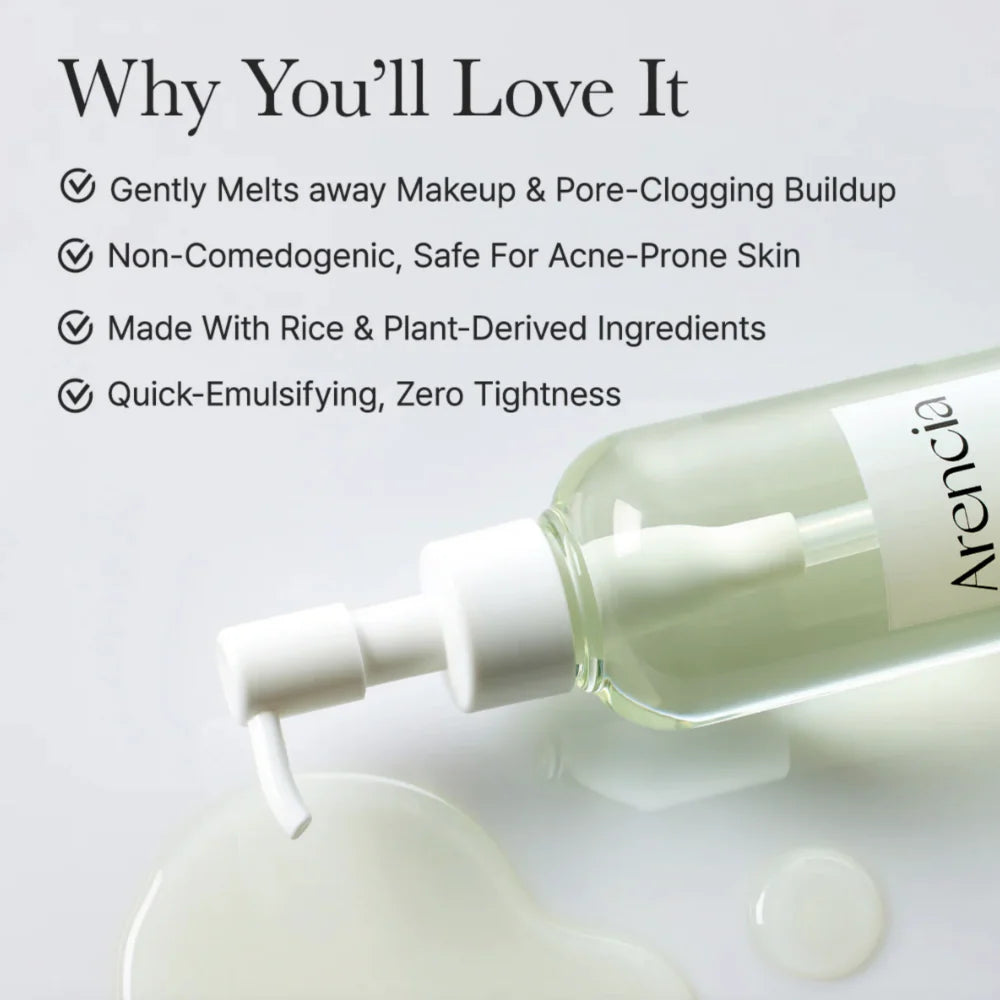 ARENCIA PORE MELT MOCHI CLEANSING OIL