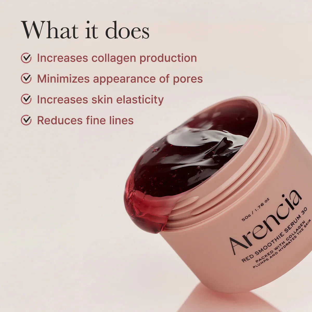 ARENCIA FRESH RED SMOOTHIE SERUM 30