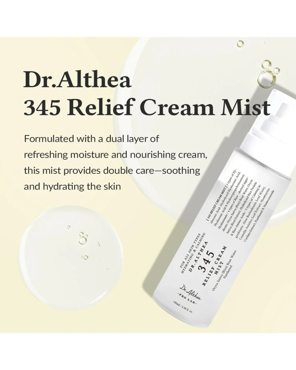 Dr. Althea Relief Cream Mist