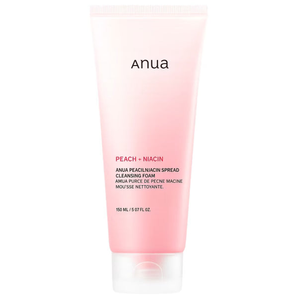 Peach Niacin Spread Cleansing Foam