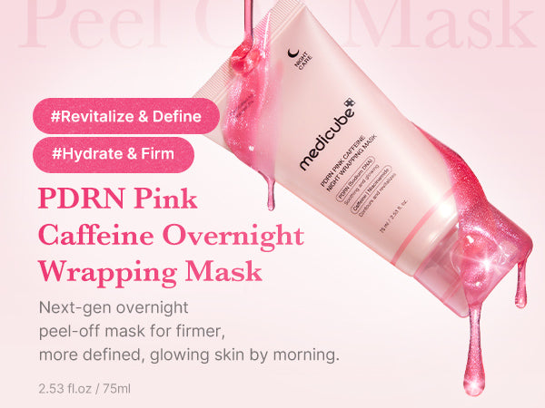 Medicube PDRN Pink Caffeine Night Wrapping Mask
