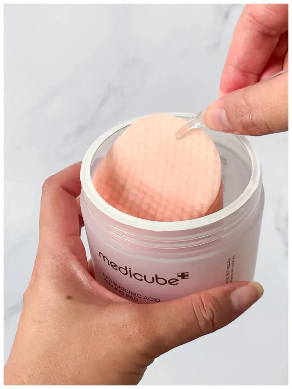 Red Succinic Acid Peeling Pad