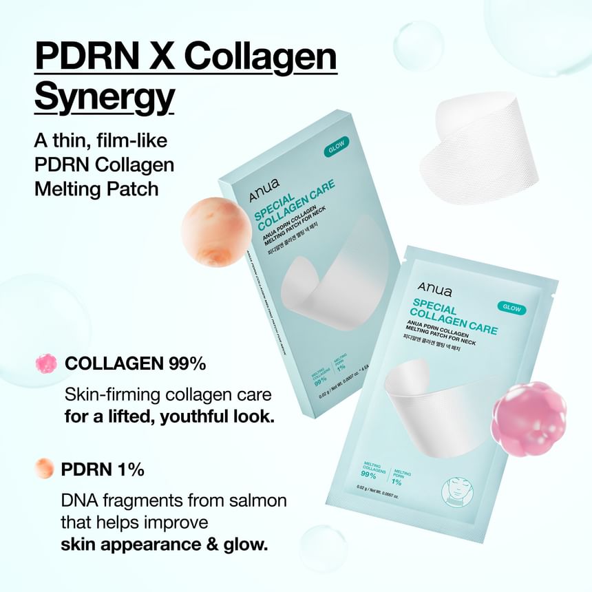 Anua - PDRN Collagen Melting Patch For Neck