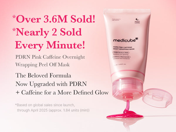 Medicube PDRN Pink Caffeine Night Wrapping Mask