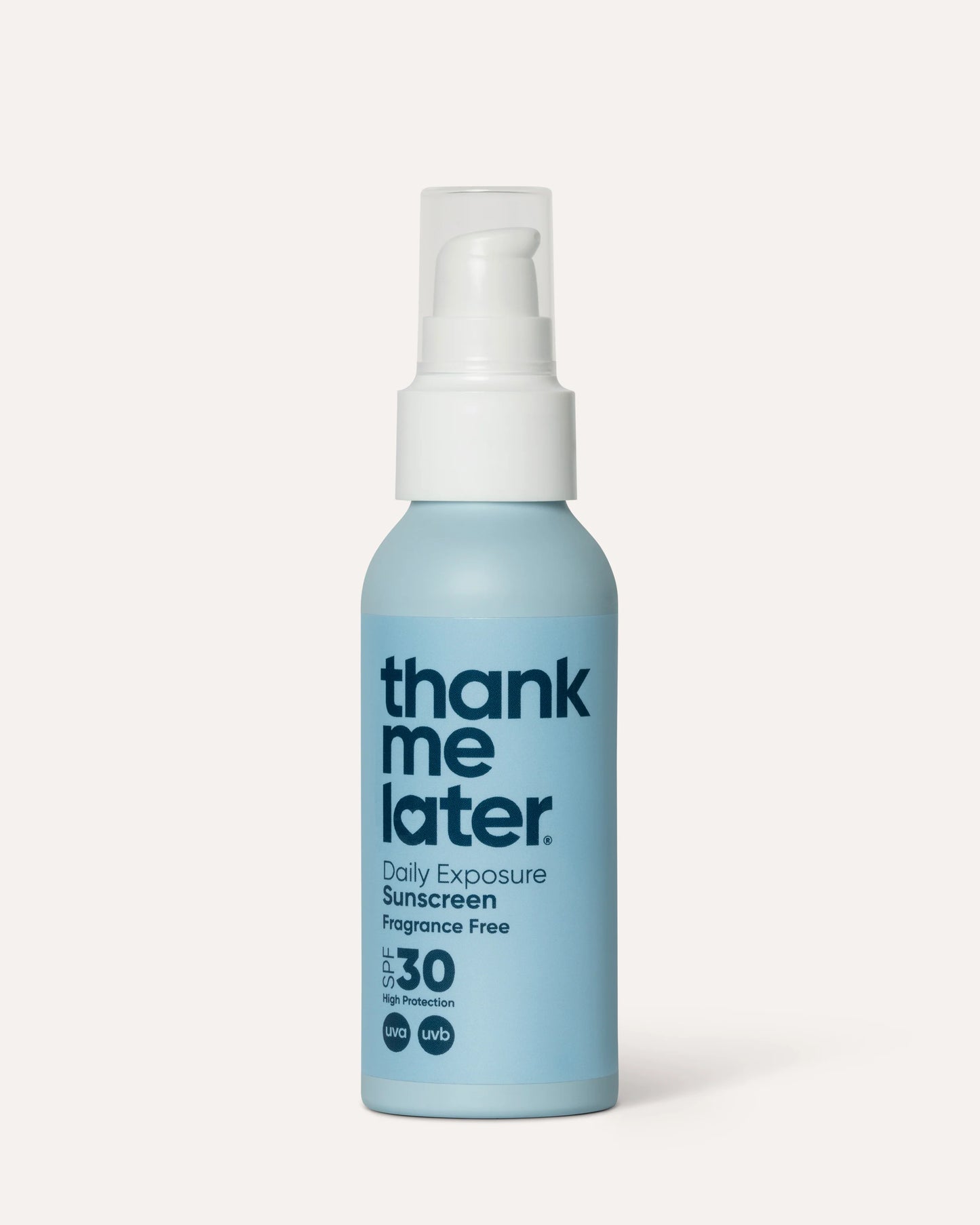 SPF Thank me later Skincare