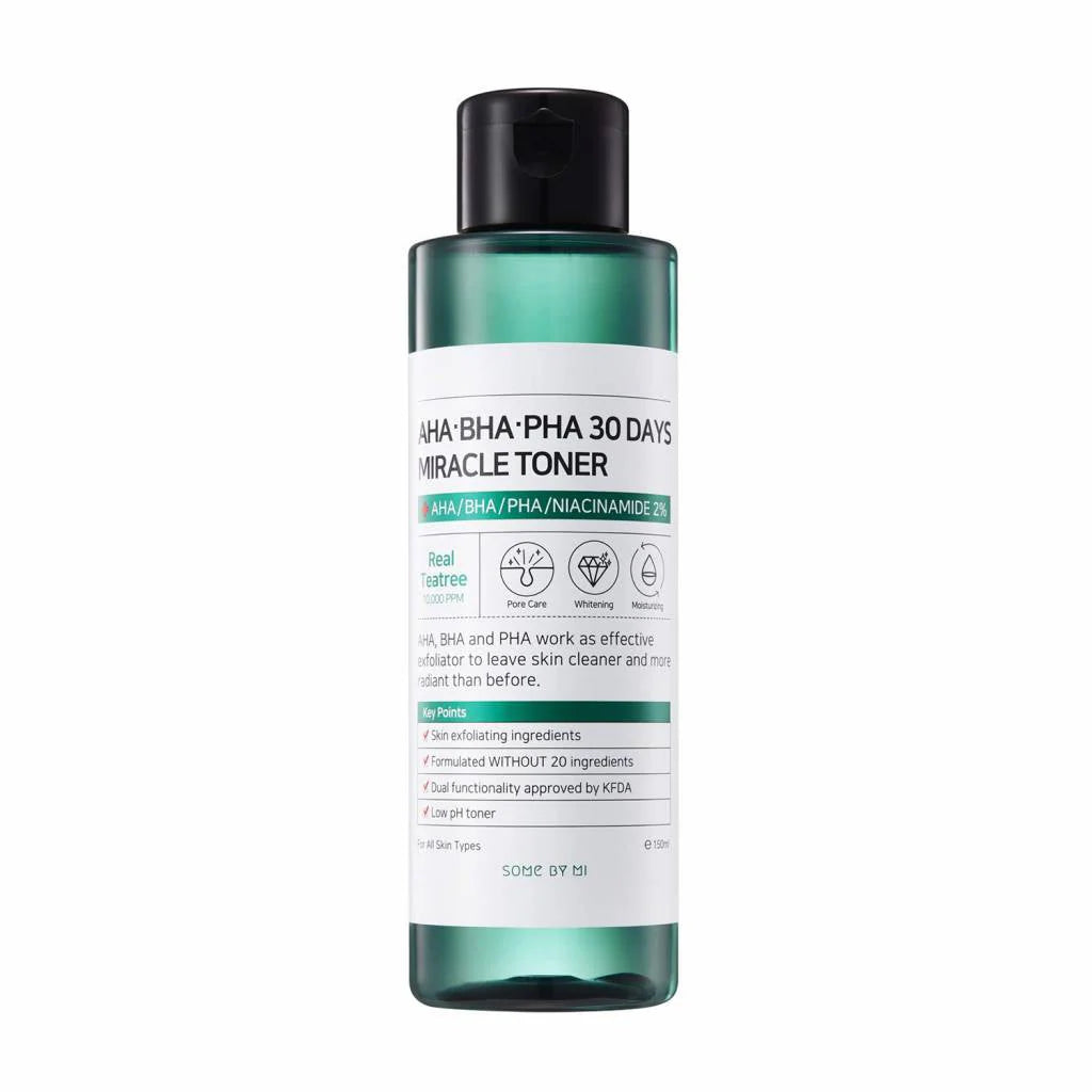 SOME BY MI AHA, BHA, PHA 30 DAYS MIRACLE TONER