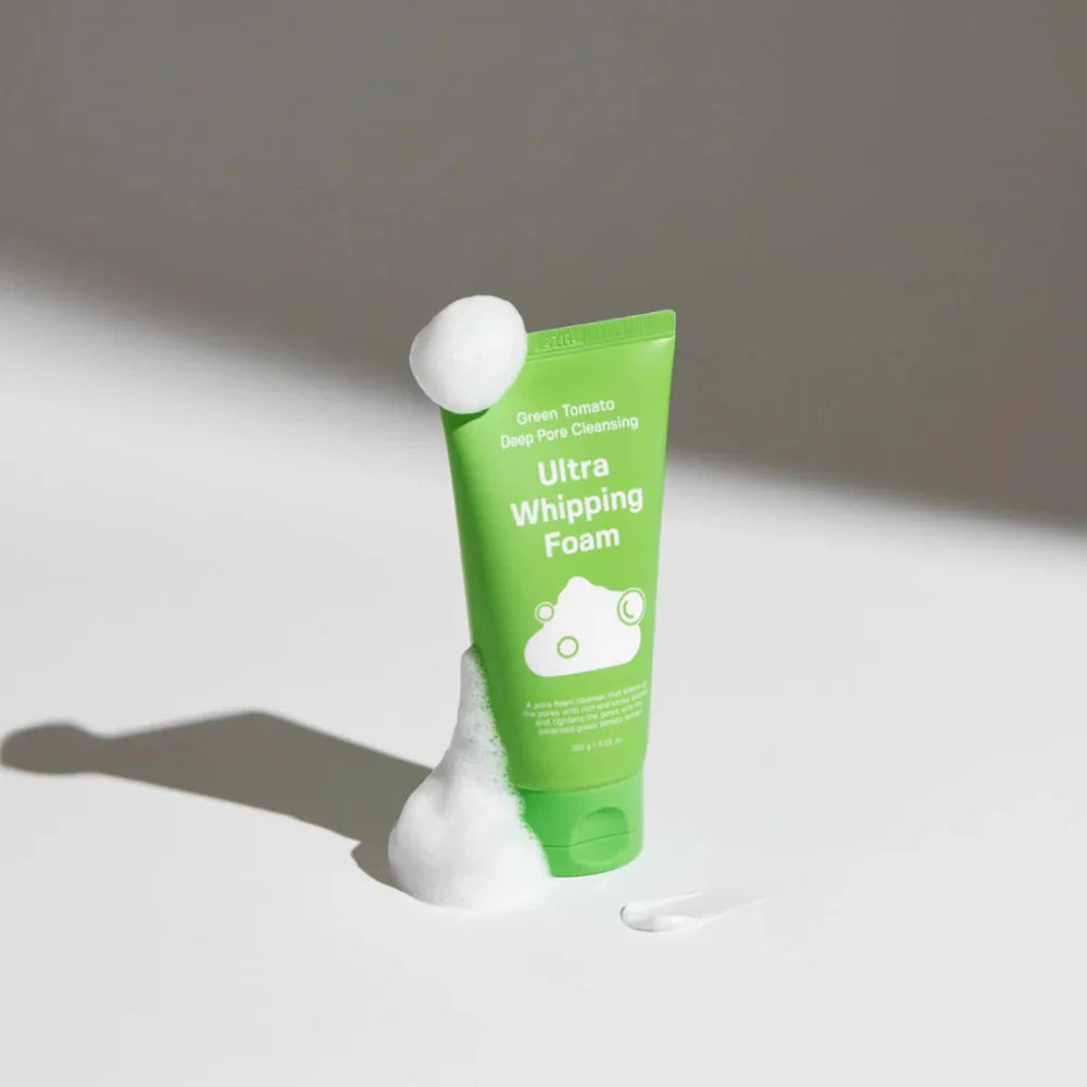 SUNGBOON EDITOR GREEN TOMATO DEEP PORE CLEANSING ULTRA WHIPPING FOAM